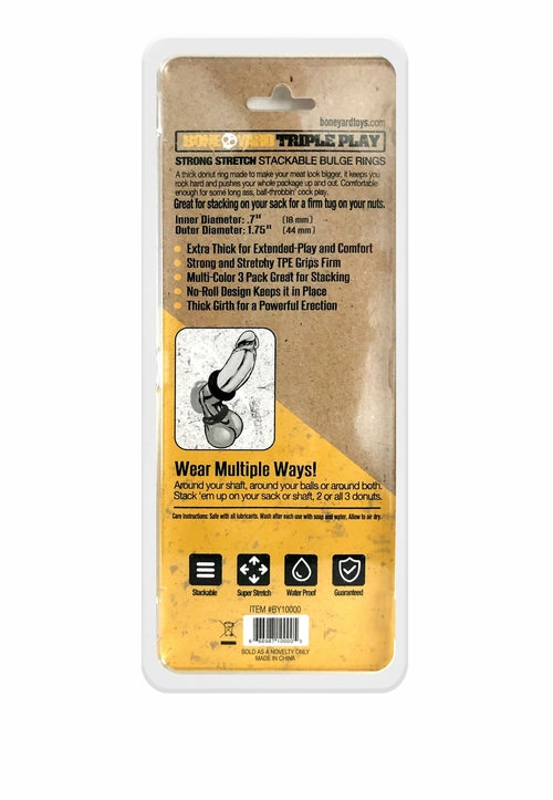 Triple Play Cock Ring