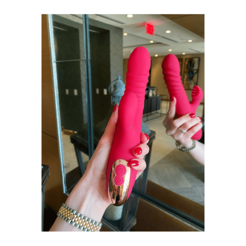 Luna Heated Thrusting Dildo, Sex Toy &  Massager For Women